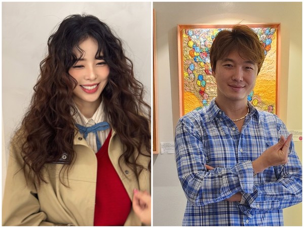 팝아티스트 한상윤(오른쪽)과 방송인 겸 작가 서동주.