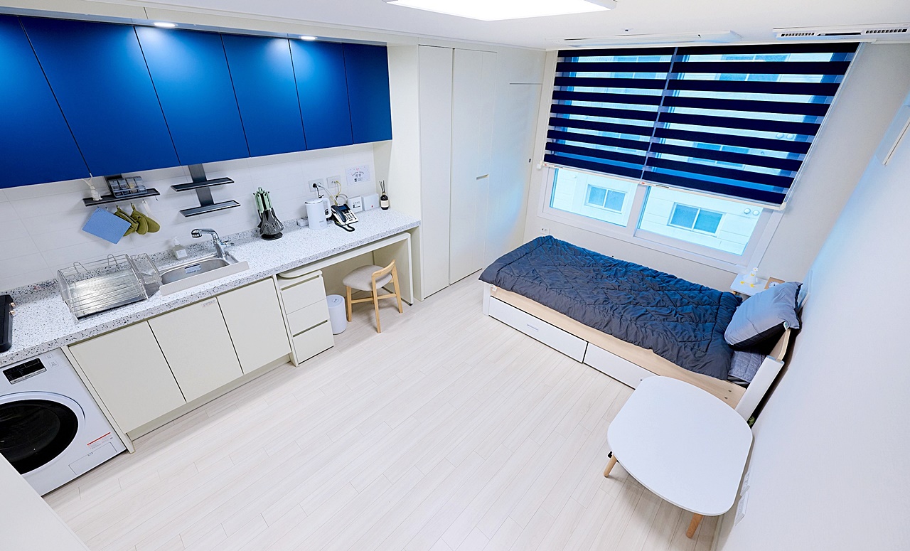 자립준비청년들을 위한 개별 주거공간.