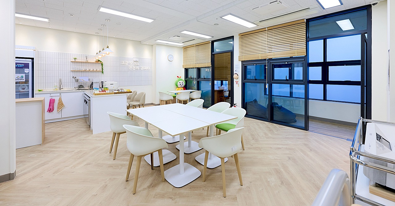 자립준비청년들을 위한 공용공간 전경.