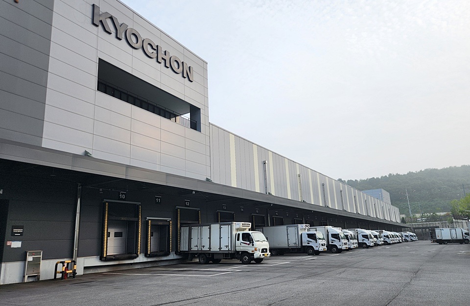 수도권 물류센터 전경.